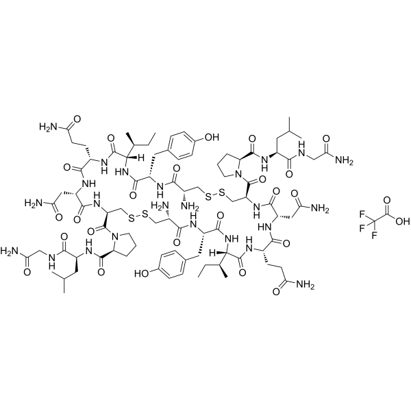 Oxytocin antiparallel dimer TFA Chemical Structure