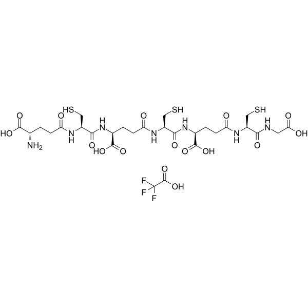 Phytochelatin 3 TFA Chemical Structure