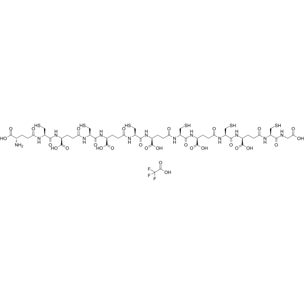 Phytochelatin 6 TFA Chemical Structure