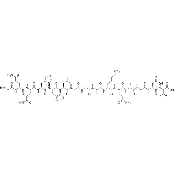 Fibrinogen γ-chain (397-411) Chemical Structure