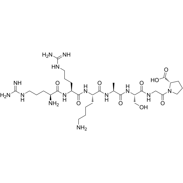H1-7 (histone H1 phosphorylation site), PKA Substrate Chemical Structure