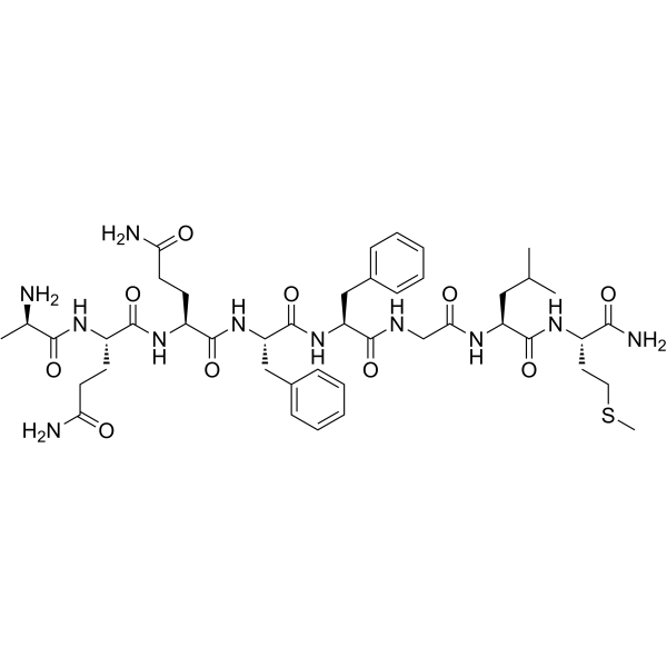 [DAla4] Substance P (4-11) Chemical Structure