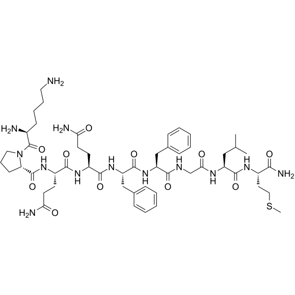 Substance P (3-11) Chemical Structure