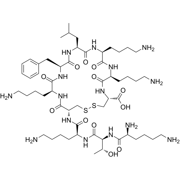 Endotoxin inhibitor Chemical Structure