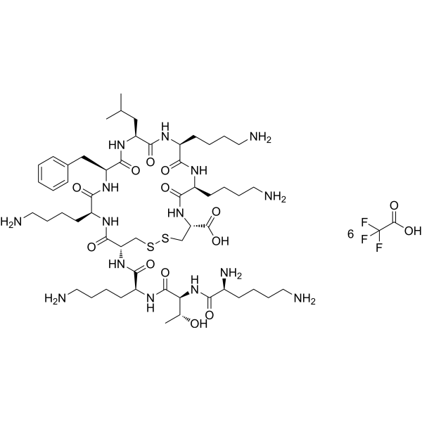Endotoxin inhibitor TFA Chemical Structure