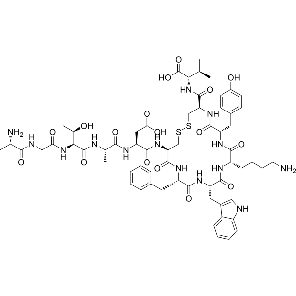 Urotensin II, teleost fish Chemical Structure