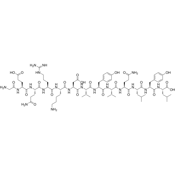 Thymopoietin i/ii (29-41) (bovine) Chemical Structure