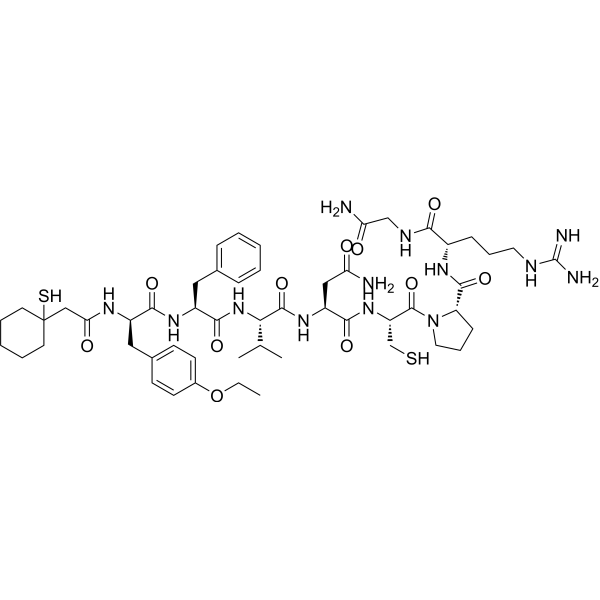 [Pmp1,Tyr(OEt)2] AVP Chemical Structure