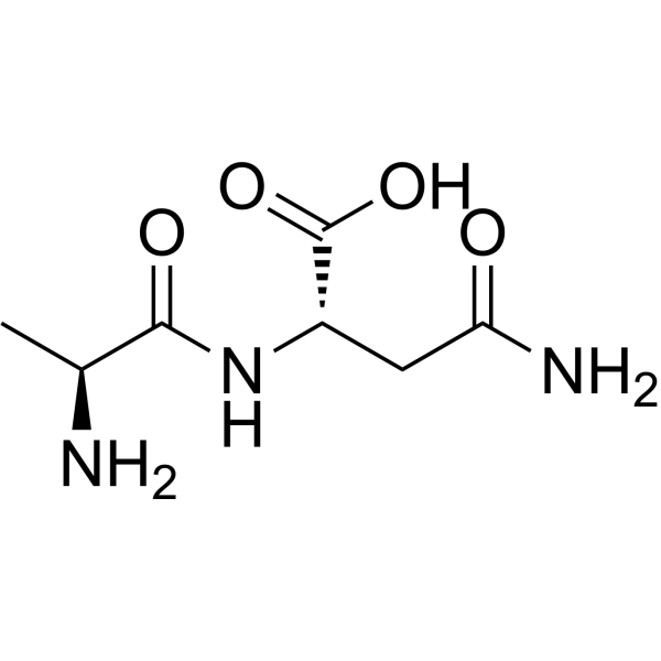 N2-L-Alanylasparagine Chemical Structure