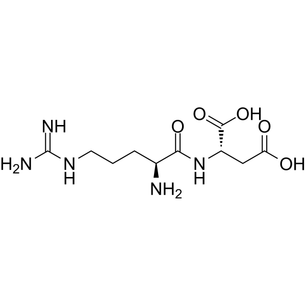 Arginylaspartic acid Chemical Structure