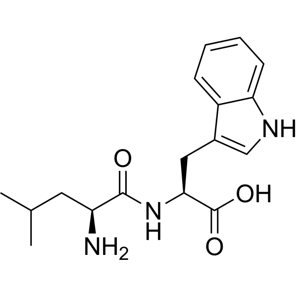 H-Leu-Trp-OH Chemical Structure