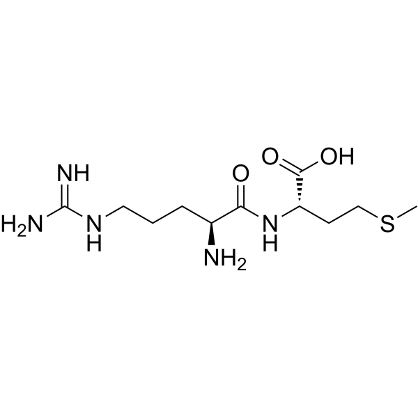 Arginylmethionine Chemical Structure