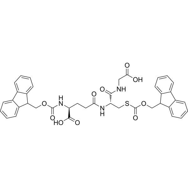 N,S-Bis-Fmoc-Glutathione Chemical Structure