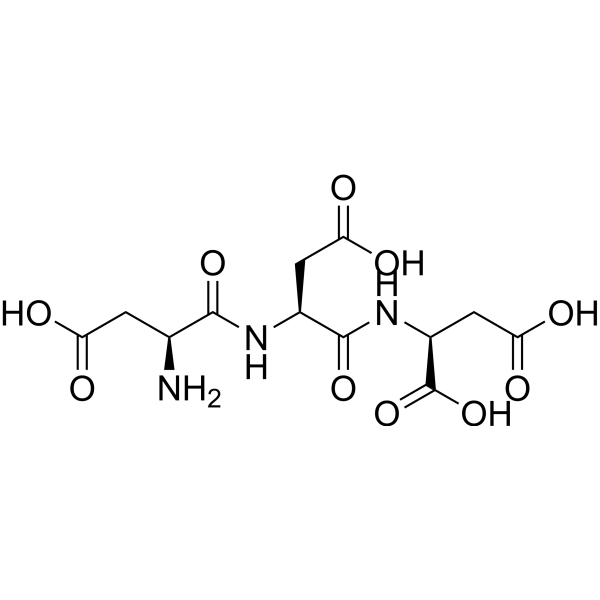 Tri-aspartic acid Chemical Structure