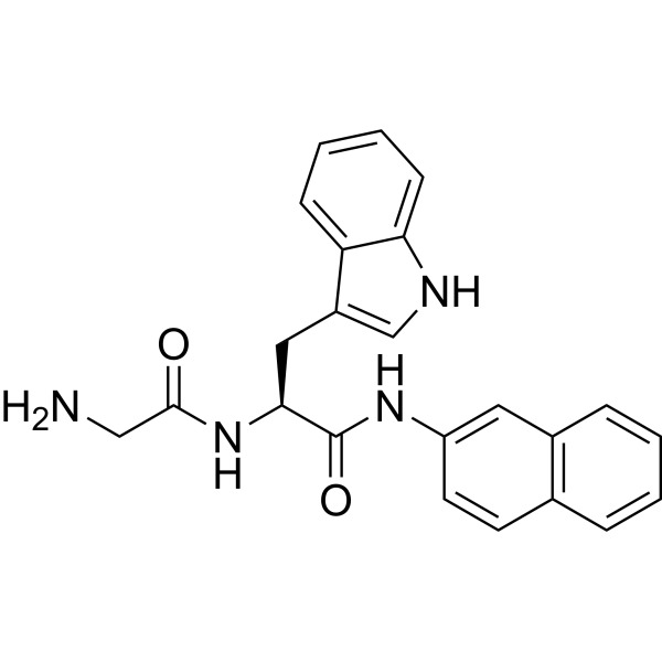 H-Gly-Trp-βNA Chemical Structure