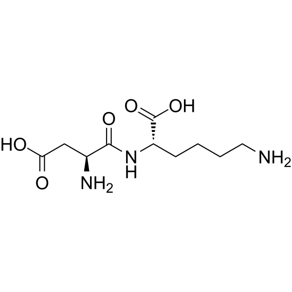 Asp-Lys Chemical Structure