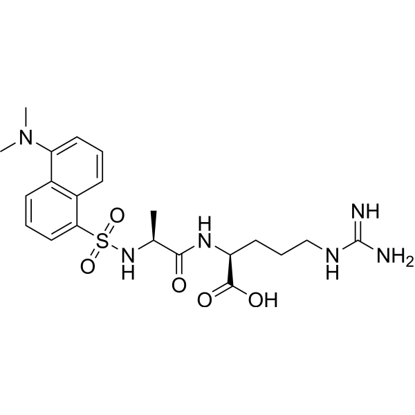 Dansyl-Ala-Arg Chemical Structure
