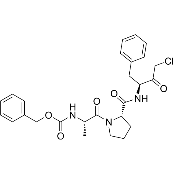 Z-APF-CMK Chemical Structure
