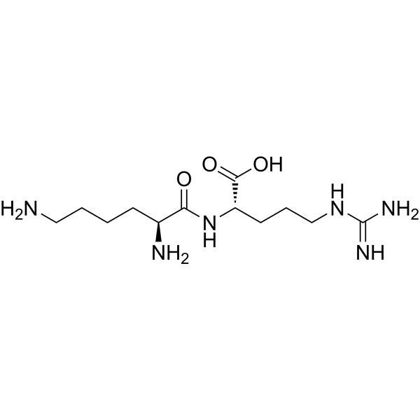 H-Lys-Arg-OH Chemical Structure