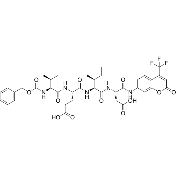 Z-VEID-AFC Chemical Structure