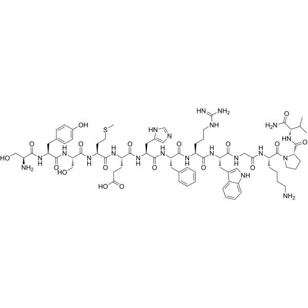 (Des-acetyl)-α-MSH Chemical Structure
