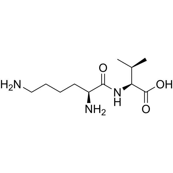 H-Lys-Val-OH Chemical Structure