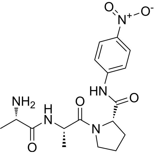 Ala-Ala-Pro-pNA Chemical Structure
