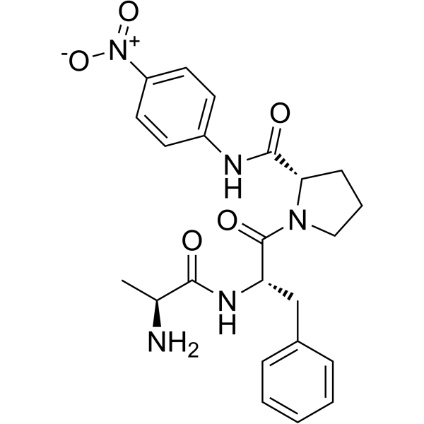 Ala-Phe-Pro-pNA Chemical Structure