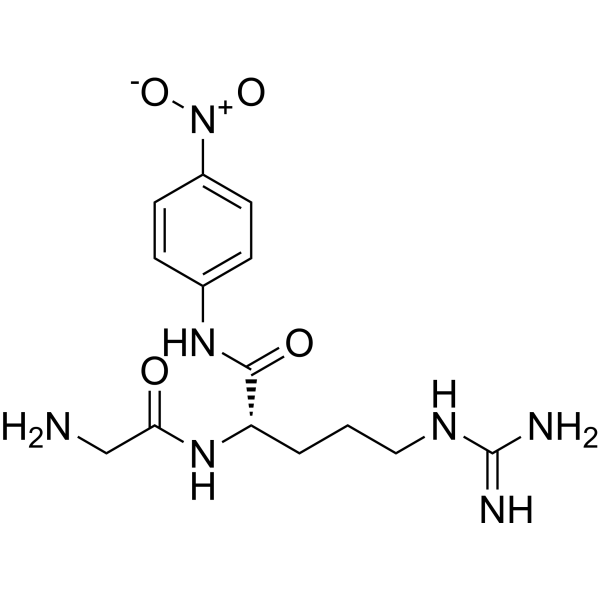 Gly-Arg-pNA Chemical Structure