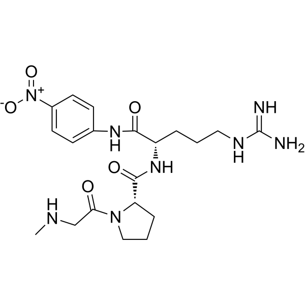 Sar-Pro-Arg-pNA Chemical Structure
