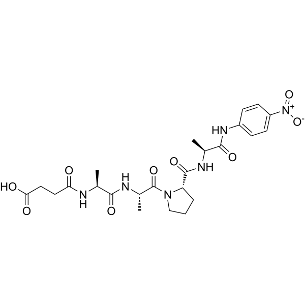 Suc-AAPA-pNA Chemical Structure