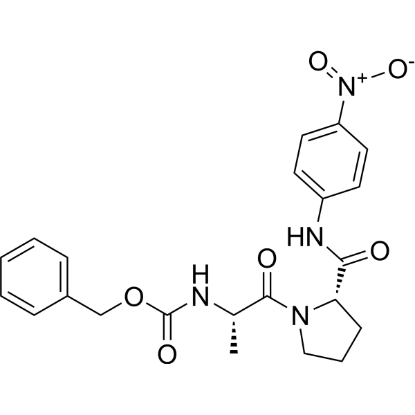 Z-Ala-Pro-pNA Chemical Structure