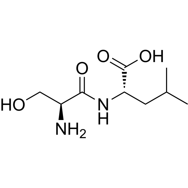 Serylleucine Chemical Structure