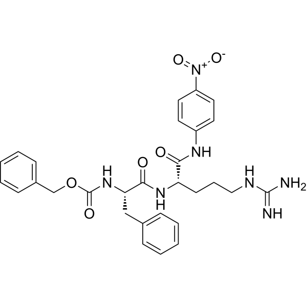 Z-Phe-Arg-pNA Chemical Structure