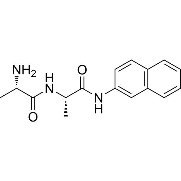 Ala-Ala-βNA Chemical Structure