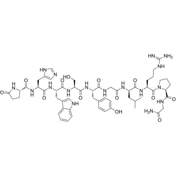 (D-Leu7)-LHRH Chemical Structure