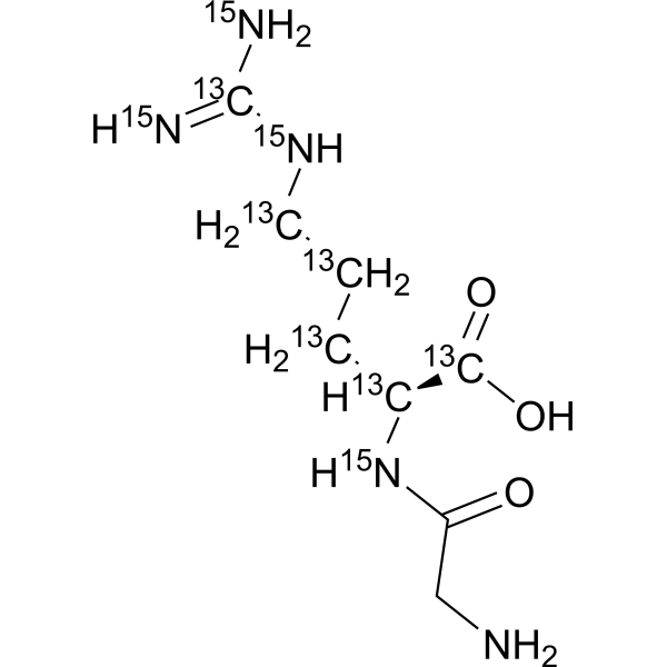 H-Gly-Arg-OH (Arg-13C6,15<em>N</em>4)