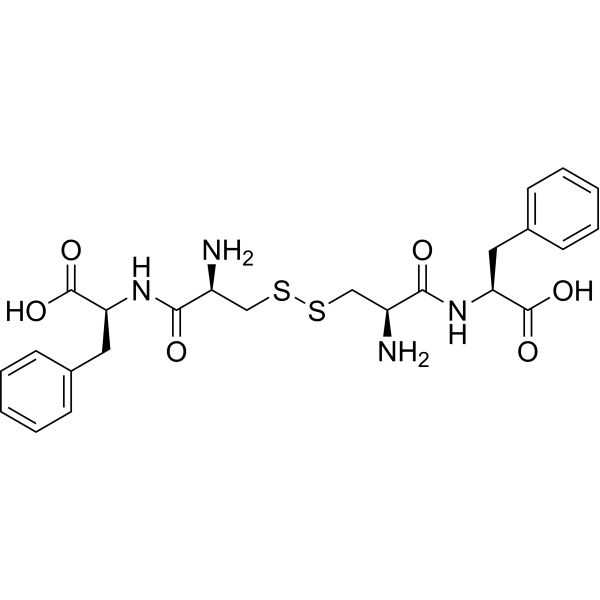 (H-Cys-Phe-OH)2 (disulfide bond) Chemical Structure