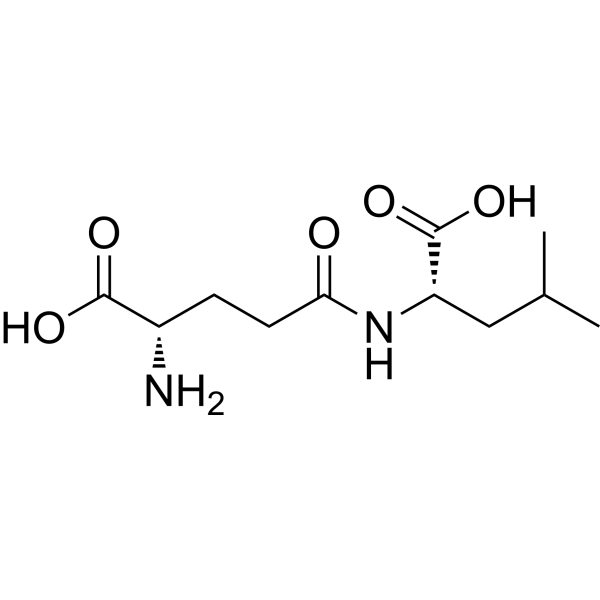 H-γ-Glu-Leu-OH Chemical Structure