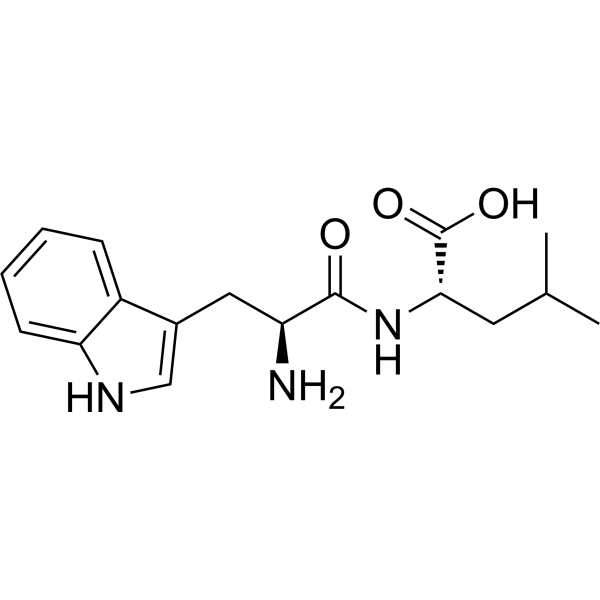 Tryptophylleucine Chemical Structure