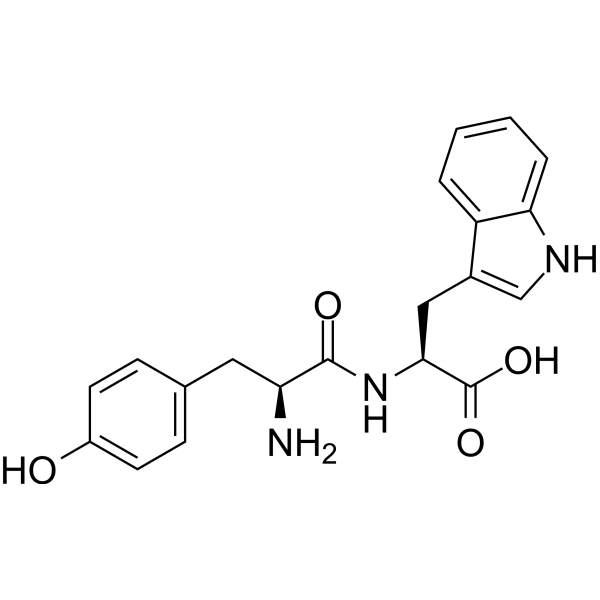 Tyrosyltryptophan Chemical Structure