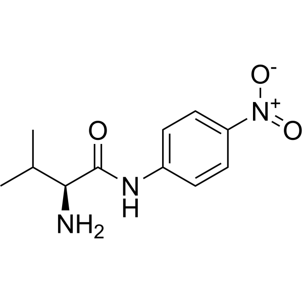 L-Valine p-nitroanilide Chemical Structure