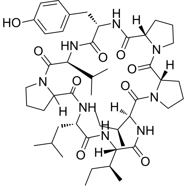 Hymenistatin I Chemical Structure