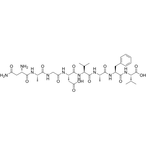Lactoferrin (322-329) (human) Chemical Structure