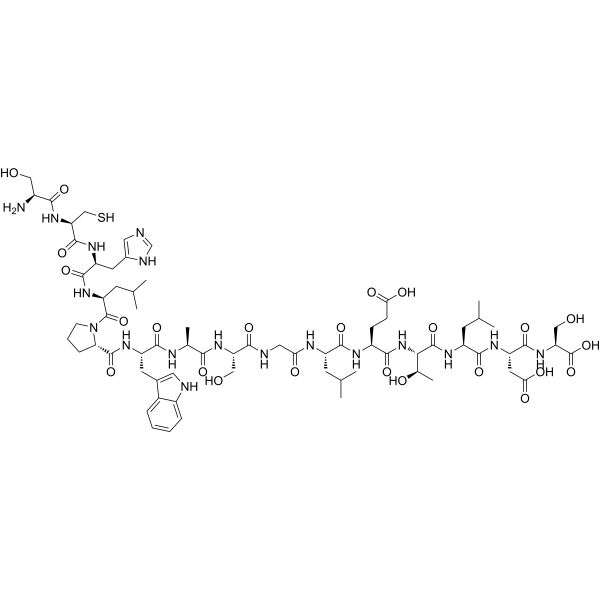 Leptin (116-130) (human) Chemical Structure