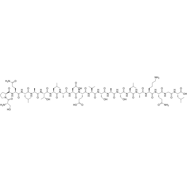 Microtubule-Associated Protein (142-161) (human) Chemical Structure