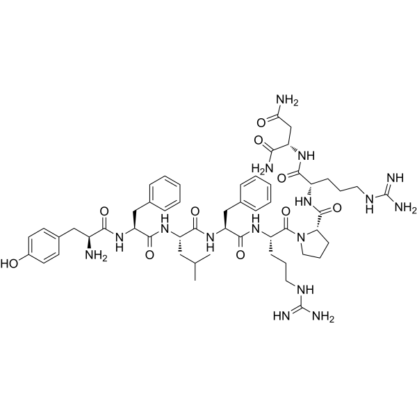 Neuromedin U-8 (porcine) Chemical Structure