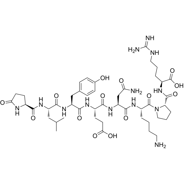Neurotensin (1-8) Chemical Structure