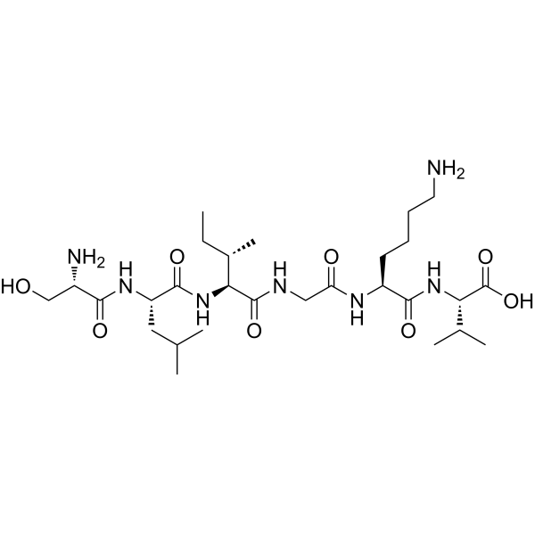 PAR-2 (1-6) (human) Chemical Structure