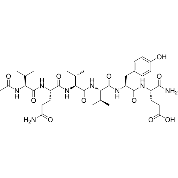 Acetyl-PHF6KE amide Chemical Structure